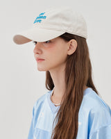 CAT HUMAN LOVE BALL CAP_BEIGE