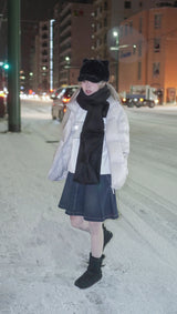 Ribbon Muffler_Fairy black