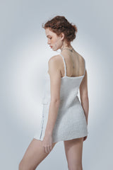 ラインニットベスト / LINE KNIT VEST