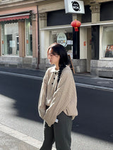 Lucerne collar knit