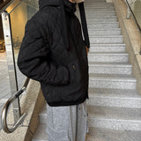 ASCLO Quilting Short Hood Jacket (2color)