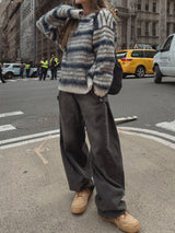 (UNISEX) ファウンディングラムズブラシニット