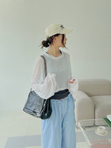 ビーチクロップTシャツ/Beach Crop T-shirt (2color)