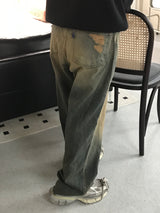 ミレニアルビンテージワイドデニム