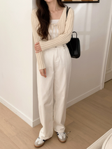 Trendy Loose Cotton Bizo Wide Pants (7color)