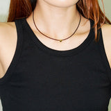ROMANTIC NECKLACE BROWN