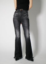 ラフブーツカットデニムパンツ / no.3005 Rough Bootcut Denim Pants (2color)