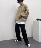 ミックスバルーンニット/MU Mix Balloon Knitwear (3 colors)