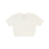 ケーブルVネックセーター / CABLE V.NECK SWEATER