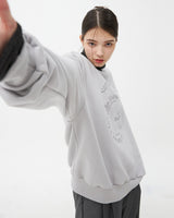 SEMICIRCLE TEXT SWEATSHIRT-GREY (6604483330166)