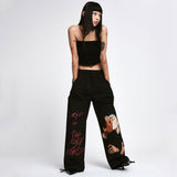 キスジョガーパンツ/KISS Jogger pants [Black]