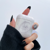 [MADE] grayish logo airpod case (matt)