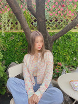 cotton candy cardigan set (6686090297462)