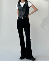Senne Black Bootcut Jeans