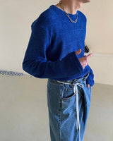 ラップ デニムパンツ / SI Wrap Denim Pants (2 colors)