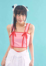 リボンビスチェ