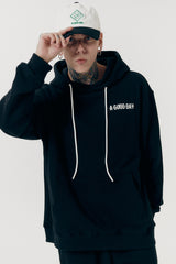 フライアグドフラッシュフーディ / FLYAGD FLASH HOODIE (BLACK) (6554818412662)