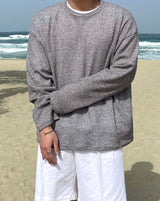 COZY LONG LOOSEFIT DAILY SLEEVE(3COLOR)