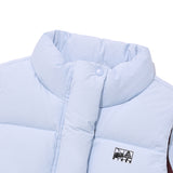 CHERRY CROP STRING DOWN VEST [LIGHT SKY]