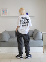 スカルユートピアTシャツ / VENTIQUE Skull utopia T 5color