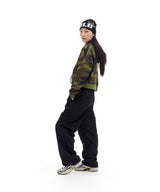 BOLD UNCUFFED BEANIE (BLACK)