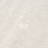 スモールチェリークロップ丈のTシャツ／SMALL CHERRY CROP T-SHIRT [OATMEAL]