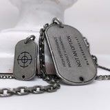 ドッグタグ チェーン ネックレス / [BLESSEDBULLET]DOGTAG II CHAIN NECKLACE_MINI/LARGE