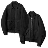 REVERSIBLE CWU-45P FLIGHT BOMBER JACKET BLACK