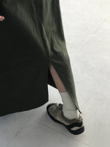 ラッシュバックスリットロングスカート