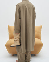 Loose Fit Single-Breasted Coat(3 color) (6596179427446)