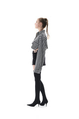 カットアウトミニスカート/CUT OUT MINI SKIRT