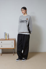ナイロンロングバルーンパンツ/Nylon Long Balloon Pants (Black)