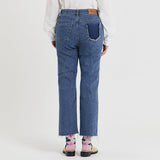 カットアウトポケットパンツ / CUT OUT POCKET PANTS_MIDIUMINDIGO