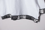 ウルトラバンドクロップTシャツ/TOP(8651) Ultra Band Crop Tee