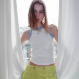 ボールドスリーブレス / BOLD SLEEVELESS_WHITE