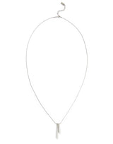 ダブルスティックペンダントネックレス / double stick pendant necklace