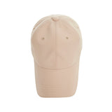 Rose gold double link over fit ball cap BEIGE