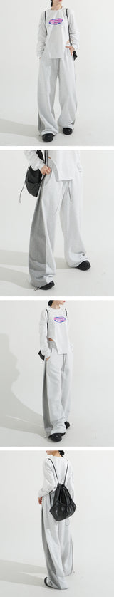 コーナーマッチワイドトレーニングパンツ