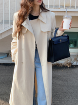 [SHOPPERMADE] Belgian Double Trench Coat (3color)