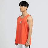 アイスクリームプリントスリーブレスTシャツ / ICE CREAM PRINTING SLEEVLESS T-STONE RED