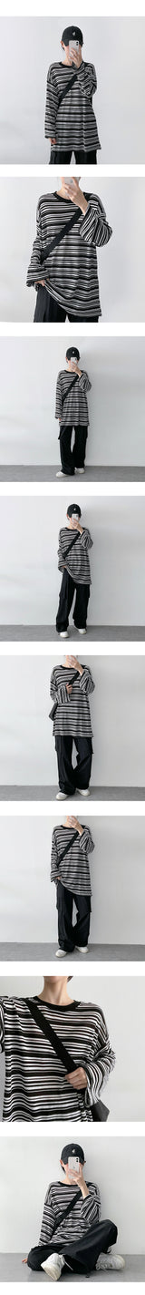 バオサマーユニットプライスオーバーフィットニットウェアTシャツ