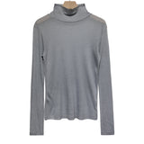 [WOOL] ソフトタートルネック長袖