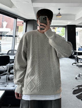 lose loosefit pattern knit