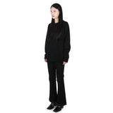 MINIMAL ROUND KNIT BLACK