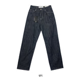 バウノンフェードローペーパーワイドデニム / Bow Non-Fade Raw Paper Wide Denim (3 colors)