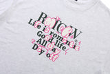 チャビーロゴTシャツ / CHUBBY LOGO TEE SHIRT_LIGHT GREY