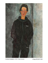 CORDUROY HOOD JACKET BLACK