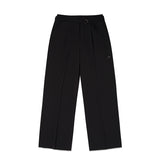 COLLECTION BELT POINT TWO TUCK PANTS [BLACK]