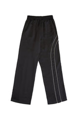 SATIN LINE PANTS_BLACK