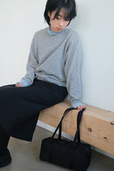 compact duffle bag (black)